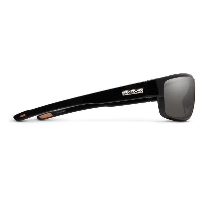 Suncloud Voucher Polarized Sunglasses – Black/Polarized Gray Lens