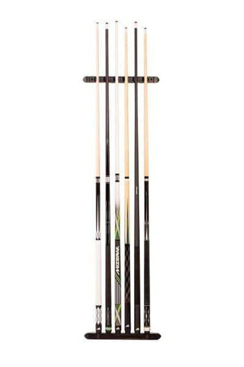 Mizerak Solid Hardwood Pool Cue Wall Rack