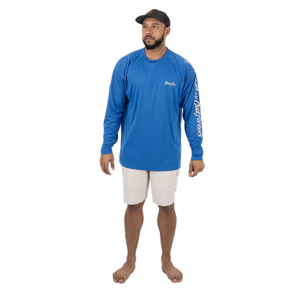 Bimini Bay Men's Hook M' Performance Long Sleeve - Sailfish