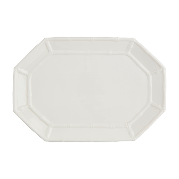Mud Pie Ceramic Bamboo Platter