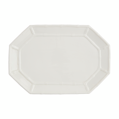 Mud Pie Ceramic Bamboo Platter