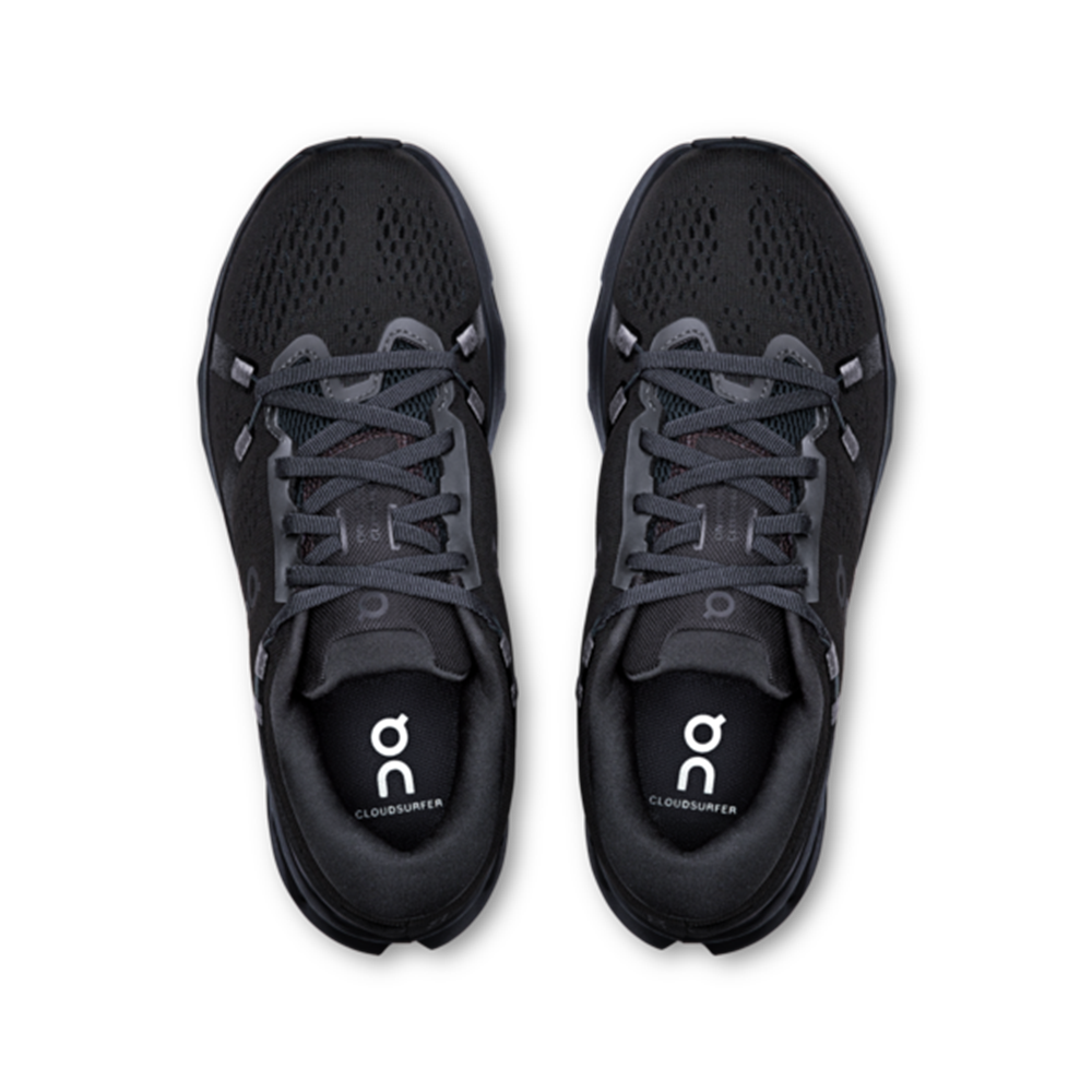 On Cloudsurfer 2 Wide Women’s Running Shoe - Black/Black