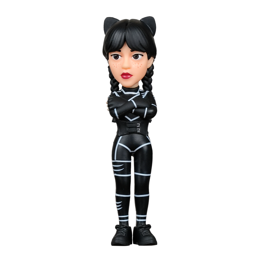 Minix Wednesday Series Collectible Figure - Wednesday Cat Suit
