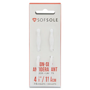 Sof Sole Non‑Slip Shoelaces 45″ - White