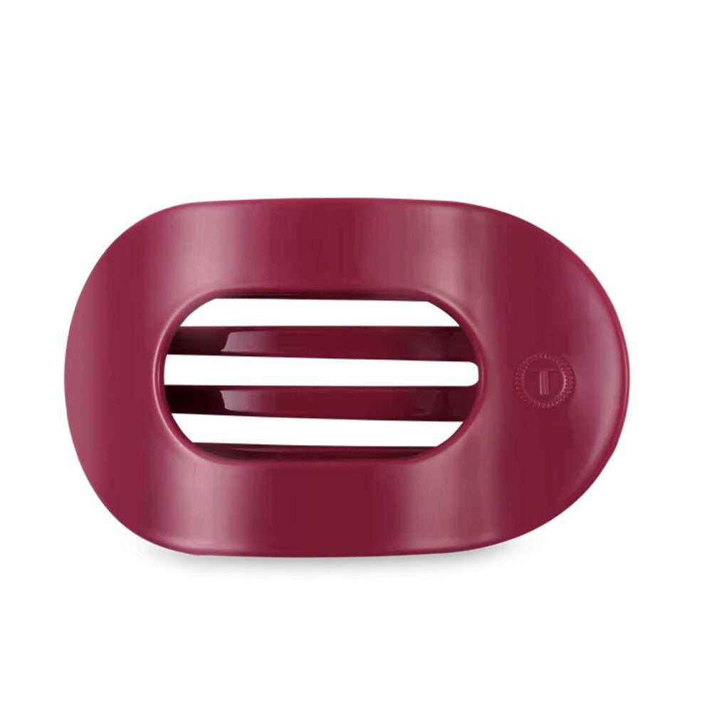Teleties Wild Side Large Flat Round Hair Clip