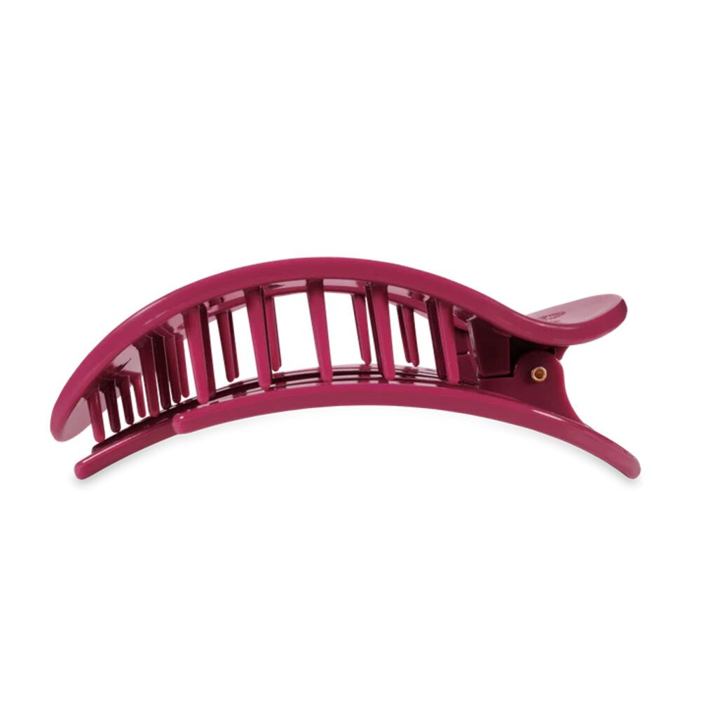 Teleties Wild Side Large Flat Round Hair Clip