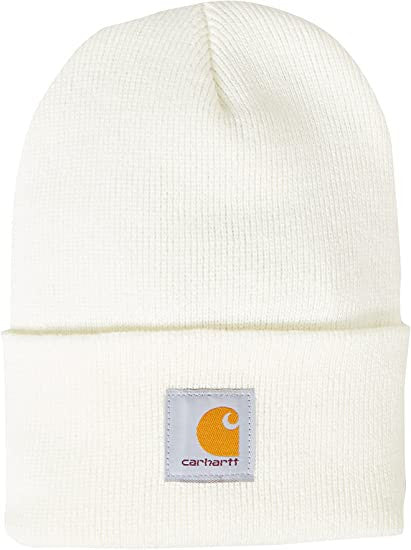 Carhartt Knit Cuffed Beanie-Winter White