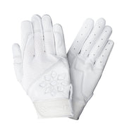 Rip-It Women's Blister Control Pro Softball Batting Gloves - White