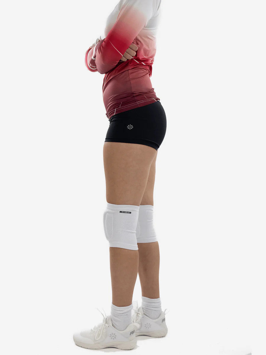 Rip-It Women's Revolution Period Protection Volleyball Spandex Shorts - Black