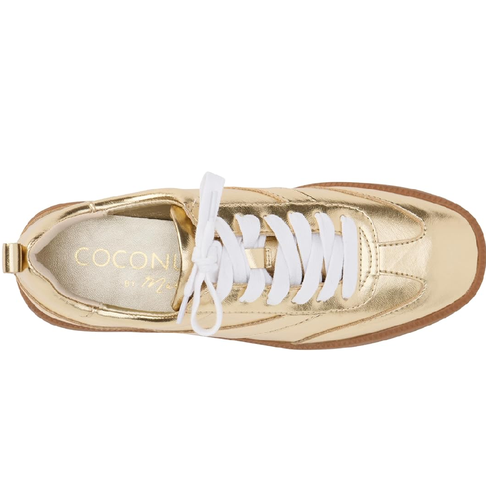 Coconuts by Matisse Wylder Metallic Gold Sneaker