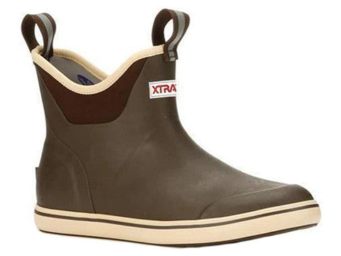 Xtratuf Men's Ankle Deck Boot Chocolate/Tan