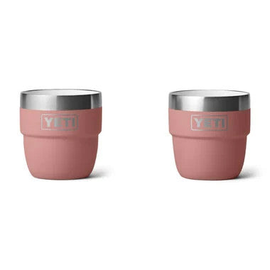 Yeti 4 oz Rambler Stackable Cup - Sandstone Pink 2 Pack