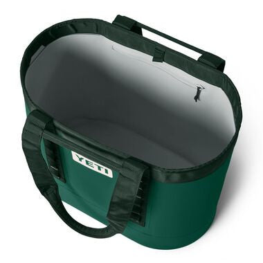 Yeti Camino Carryall 50 ThickSkin Shell Tote Bag - Black Forest Green
