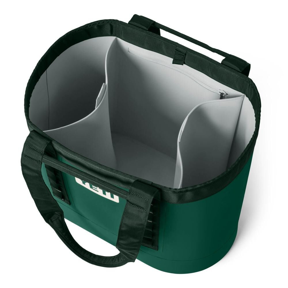 Yeti Camino Carryall 50 ThickSkin Shell Tote Bag - Black Forest Green