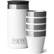 Yeti Shot Glasses with Carrying Case - White