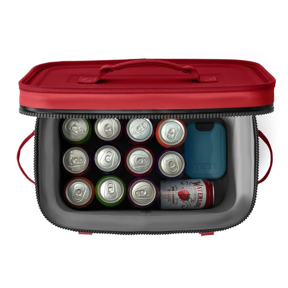 Yeti Hopper Flip 18 Flex Insulation Soft Cooler Rescue Red