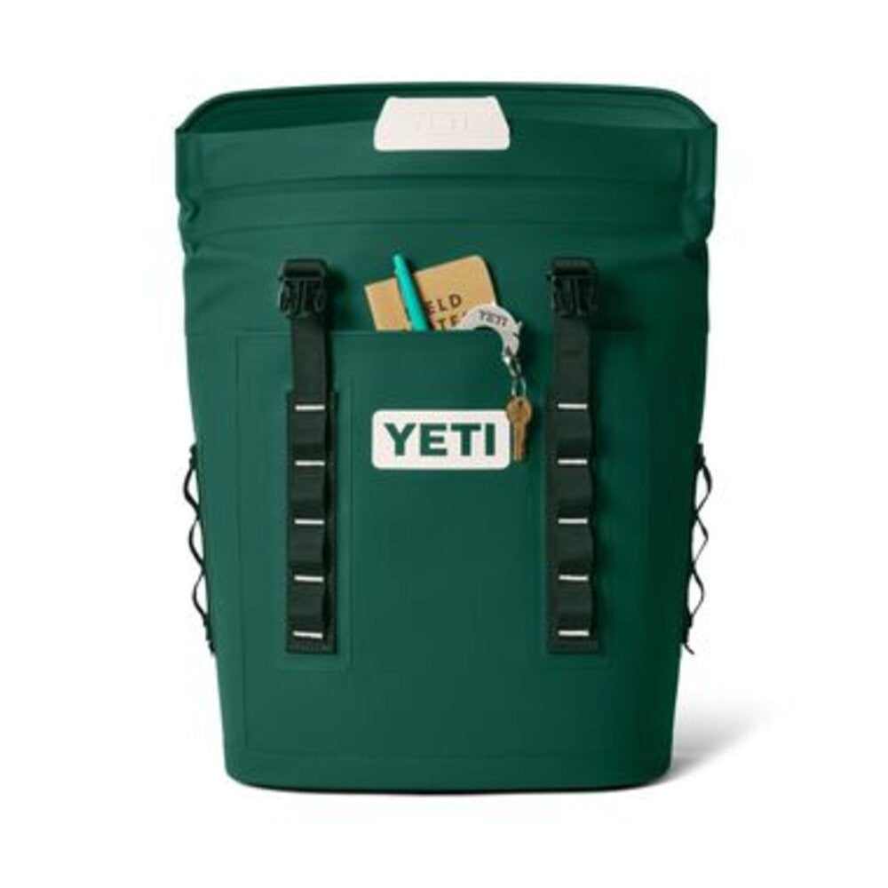 Yeti Hopper M12 Backpack Soft Cooler - Black Forest Green