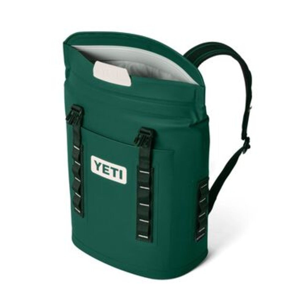 Yeti Hopper M12 Backpack Soft Cooler - Black Forest Green