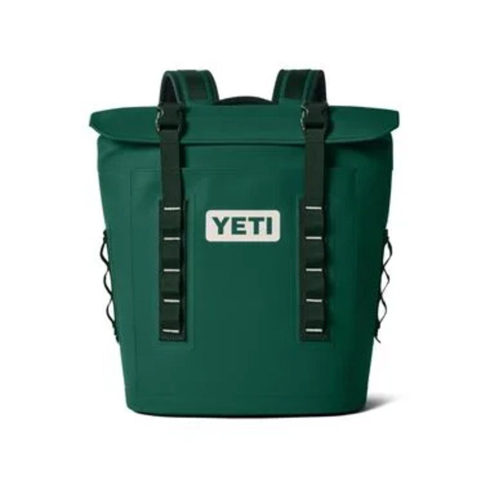Yeti Hopper M12 Backpack Soft Cooler - Black Forest Green