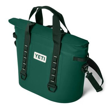 Yeti Hopper M30 Tote Soft Cooler- Black Forest Green