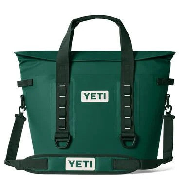 Yeti Hopper M30 Tote Soft Cooler- Black Forest Green