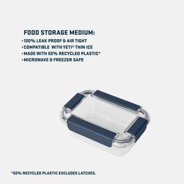 Yeti Medium Food Storage Container - Navy