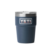 Yeti Rambler 16oz Stackable Pint with MagSlider Lid - Navy with Patriotic Badge