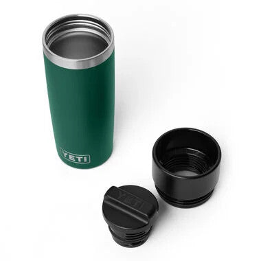 Yeti Rambler 16 Oz Travel Bottle - Black Forest Green