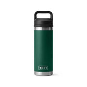 Yeti Rambler 18 Oz Water Bottle with Chug Cap - Black Forest Green