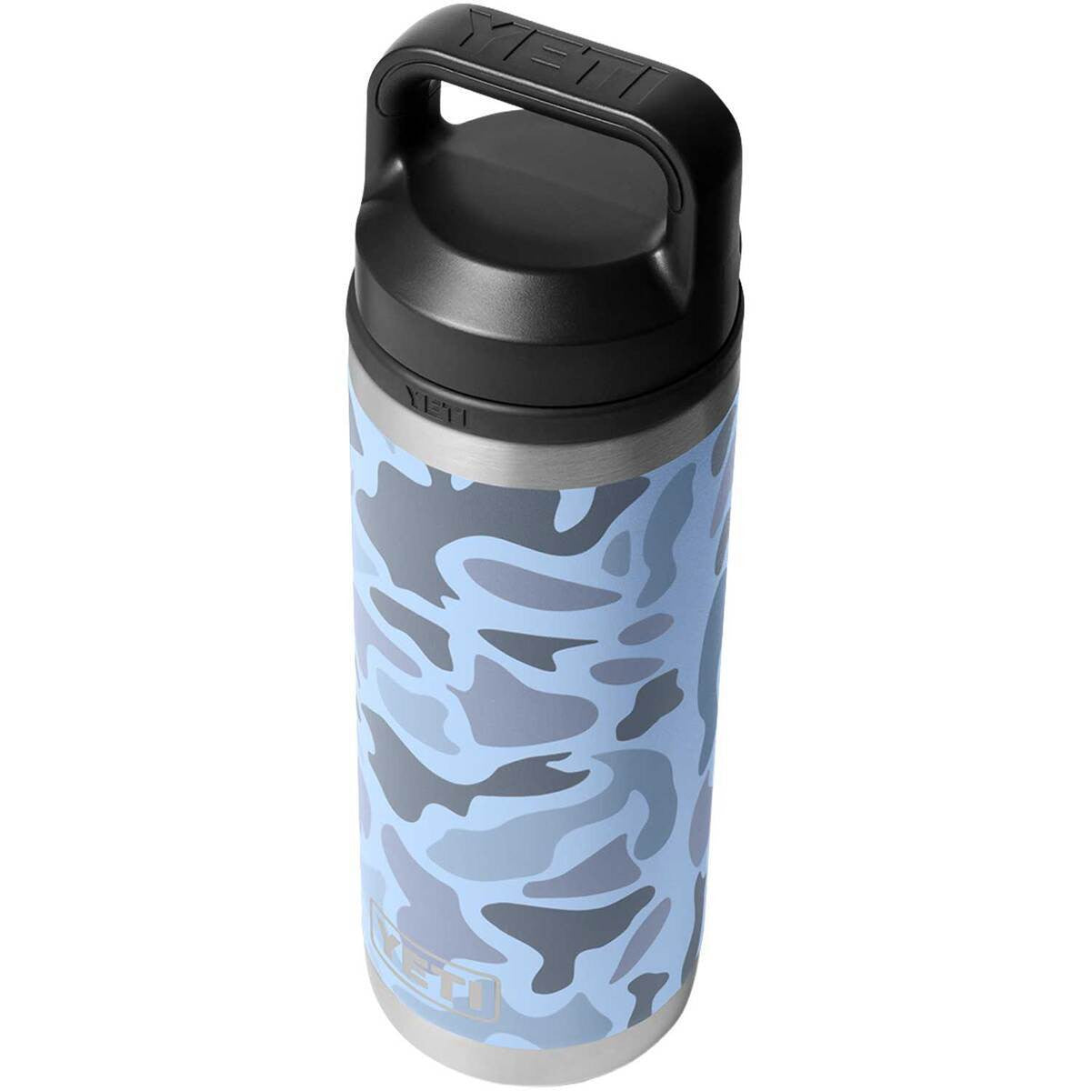 YETI Rambler 18oz Insulated Bottle with Chug Cap - Blue Camo