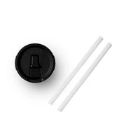 Yeti Black Rambler 20 Oz Travel Mug Straw Lid