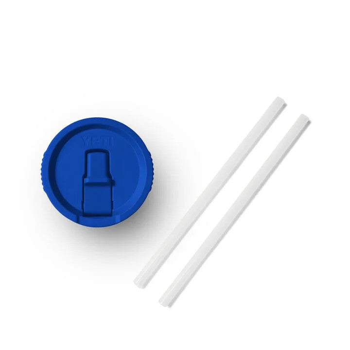 Yeti Rambler 20 Oz Travel Mug Straw Lid - Royal Blue