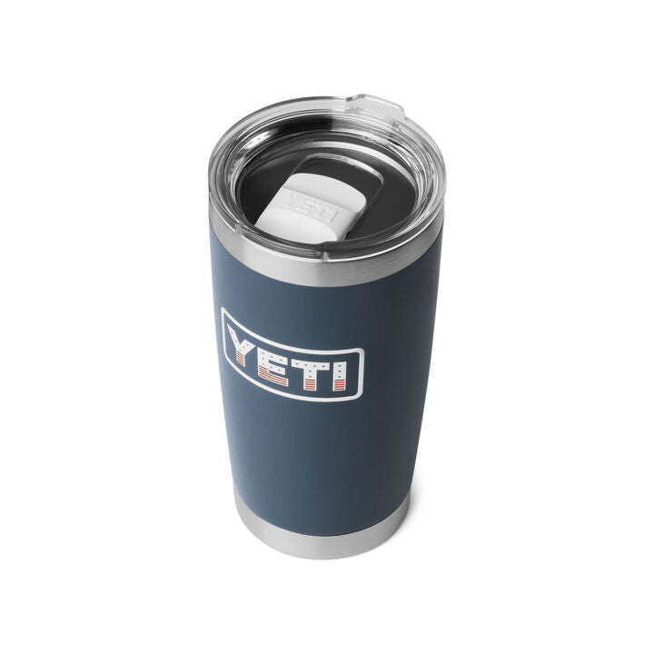 Yeti 20oz Rambler Tumbler with Magslider Lid - Patriotic Navy