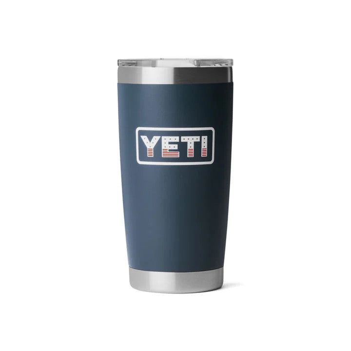 Yeti 20oz Rambler Tumbler with Magslider Lid - Patriotic Navy