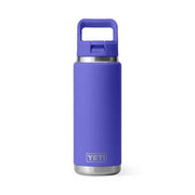 Yeti Rambler 26 Oz Water Bottle with Color Straw Cap - Ultramarine Violet