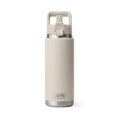 Yeti Rambler 26oz Water Bottle with Color-Matched Straw Cap - Cape Taupe