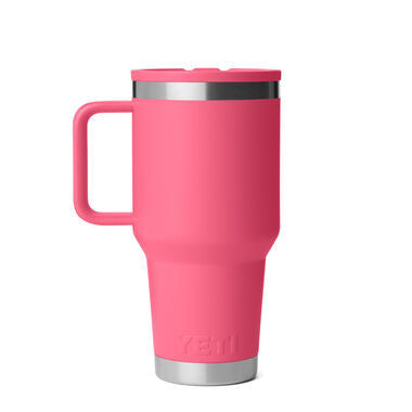 Yeti Tropical Pink 30oz Travel Straw Mug