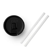 Yeti Black Rambler 30/40oz Travel Mug Straw Lid