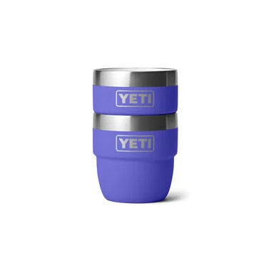 Yeti Rambler 4 Oz Stackable Cups - 2 Pack - Ultramarine Violet