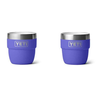 Yeti Rambler 4 Oz Stackable Cups - 2 Pack - Ultramarine Violet