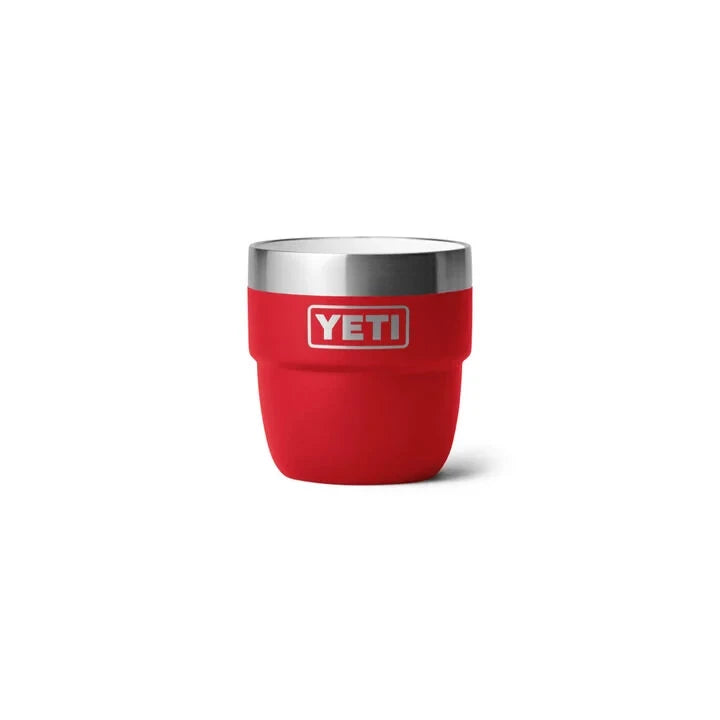 Yeti Rambler 4oz Stackable Mug Set - Rescue Red