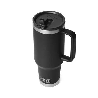 Yeti Black Rambler 40 Oz Travel Straw Mug