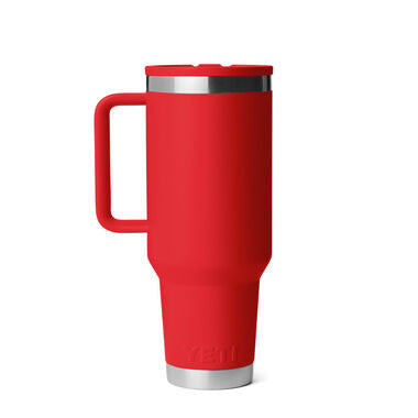 Yeti Rescue Red Rambler 40 Oz Travel Straw Mug