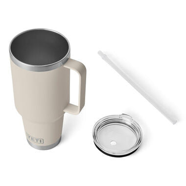Yeti Rambler 42oz Straw Mug with Straw Lid - Cape Taupe
