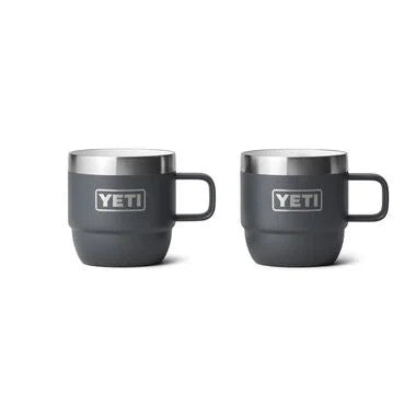 Yeti Rambler 6 Oz Espresso Mug Charcoal 2 Pack