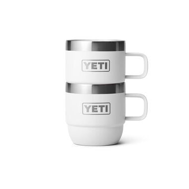Yeti Rambler 6 Oz Espresso Mug White 2 Pack