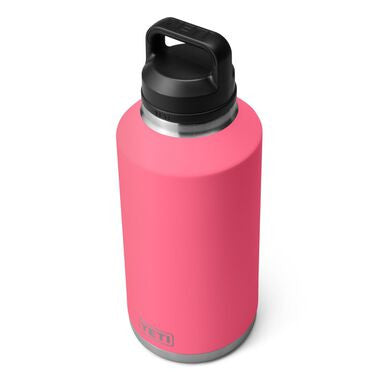 Yeti Rambler 64oz Water Bottle with Chug Cap, Tropical Pink