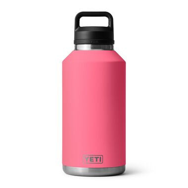 Yeti Rambler 64oz Water Bottle with Chug Cap, Tropical Pink