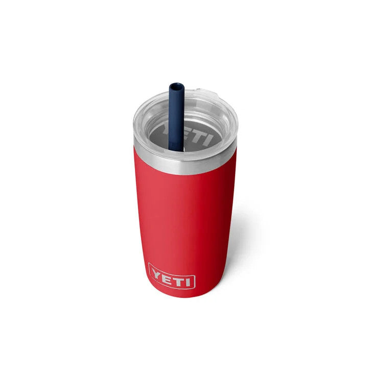 Yeti 10oz Rambler Jr Kids Tumbler - Navy & Rescue Red