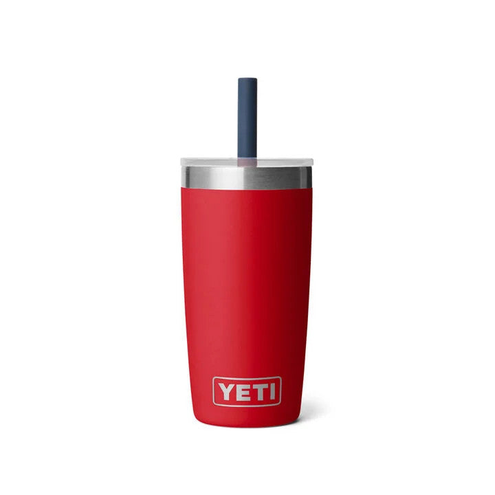 Yeti 10oz Rambler Jr Kids Tumbler - Navy & Rescue Red
